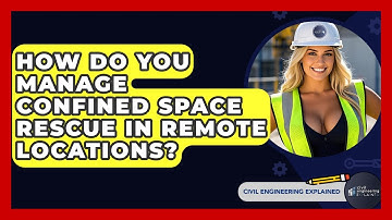 How Do You Manage Confined Space Rescue In Remote Locations? - Civil Engineering Explained