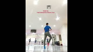 Ballet tips for Failli Attitude En dehors Turn