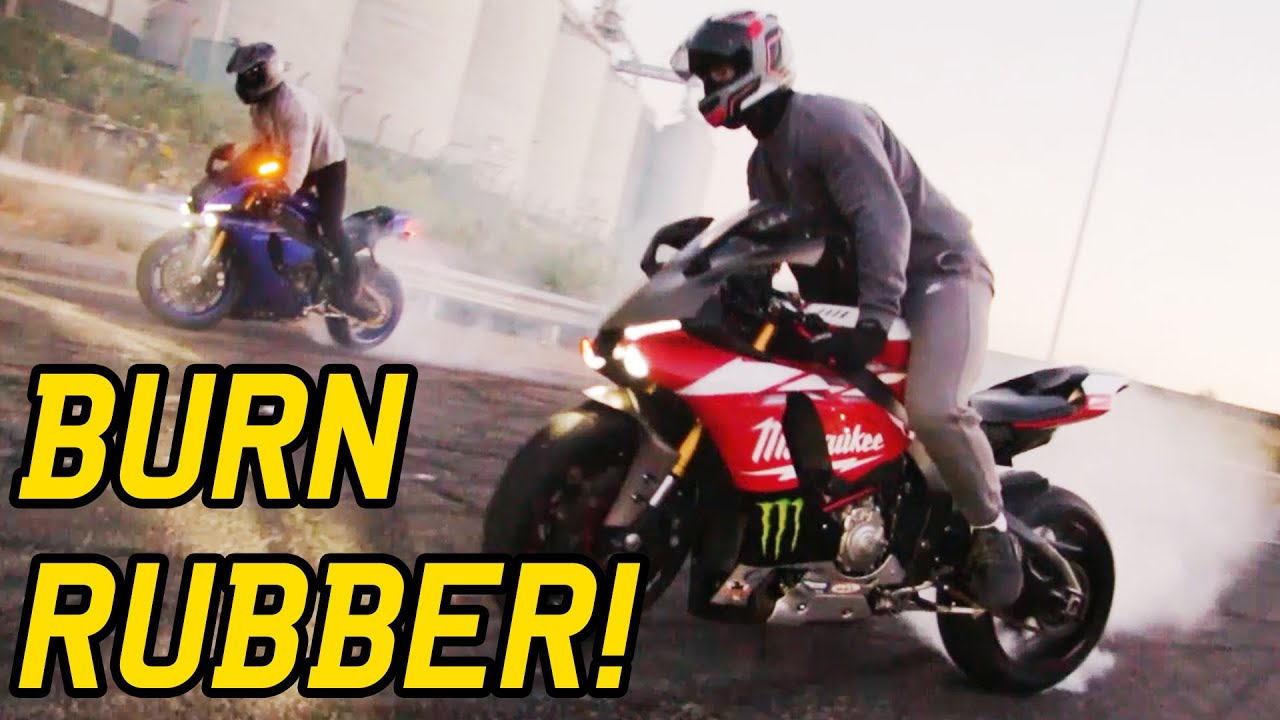 Yamaha R1M Burnouts - London Bikelife *MASSACRE*