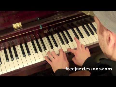 How To Play Jazz Piano Chords- Rootless Voicings