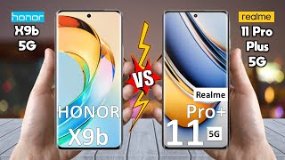 Honor X9b Vs Realme 11 Pro Plus - Full Comparison 🔥 Techvs
