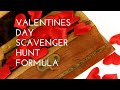 How to build a Valentines Day Treasure / Scavenger hunt