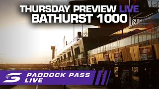 Thursday Paddock Pass PREVIEW LIVE - Supercheap Auto Bathurst 1000 | Supercars 2020