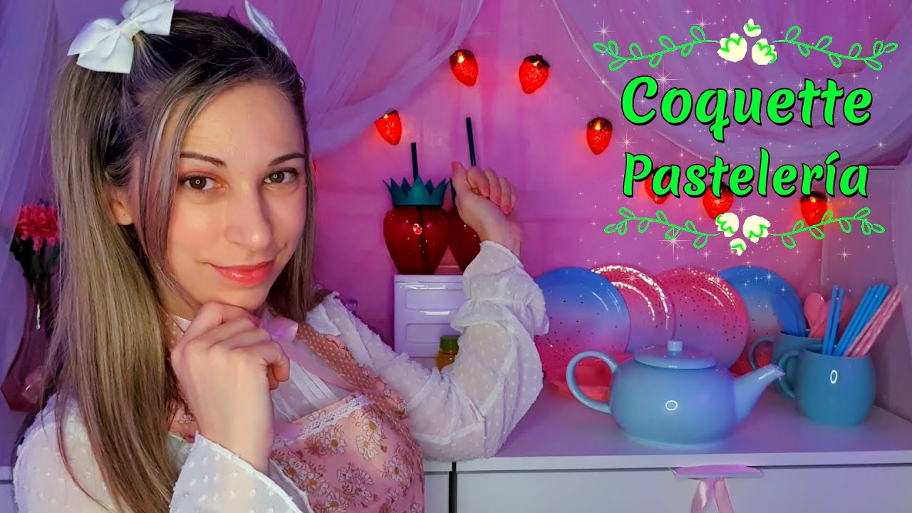 ASMR | Coquette Café | RP con Dulces Reales para dormir rico | SusurrosdelSurr
