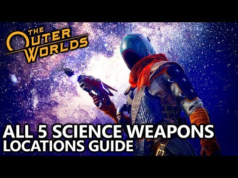 Video: The Outer Worlds - Science Weapons Forklarte, Inkludert Prismatic Hammer, Gloop Gun Og Shrink Ray