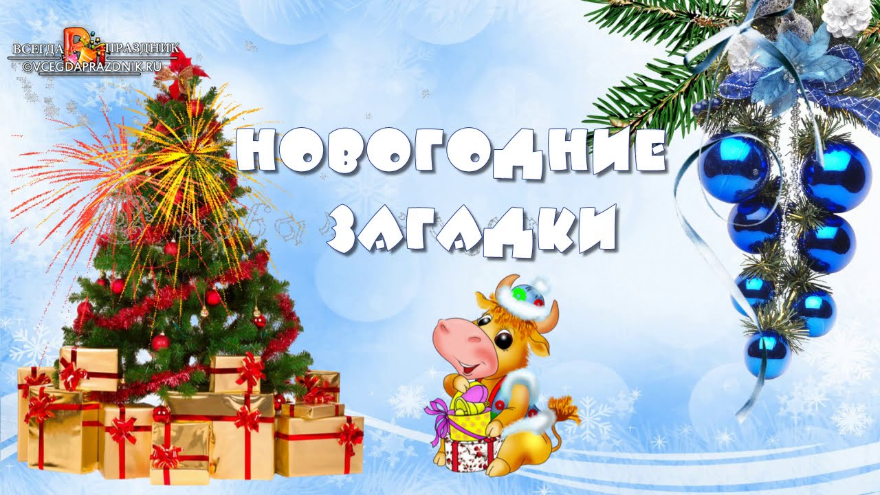 Загадки Для Новогоднего Года