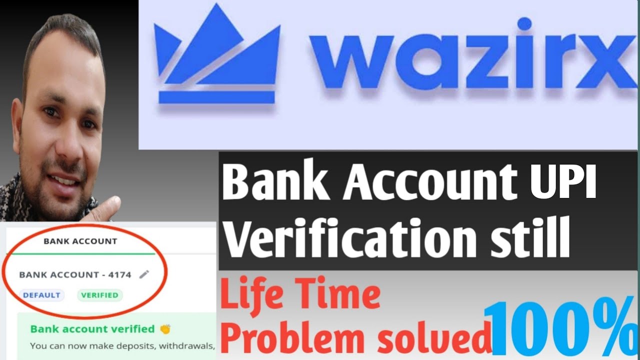 Wazirx Bank Account Verification|Still Problem Solved|Wazirx verify Pending|UPI Pending solved|UPI