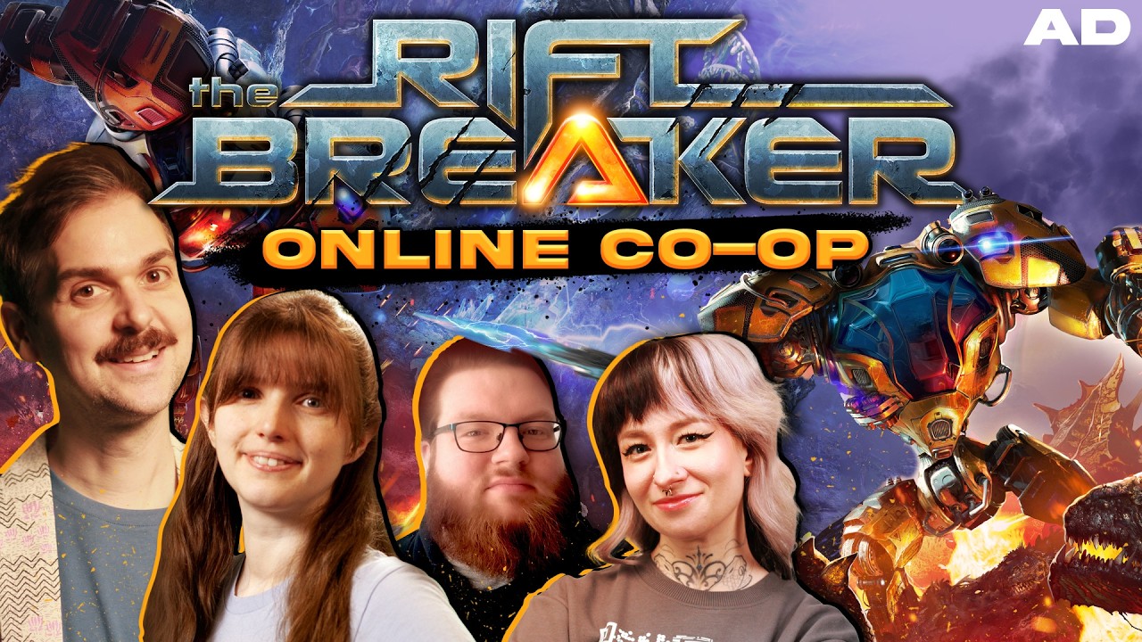 They added online coop to Lewis' favourite game! The Riftbreaker