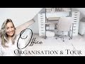 SMALL BUSINESS LOFT OFFICE ORGANISATION &amp; TOUR | BUILD FLAT PACK WITH ME | AD