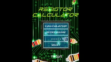 Resistor Calculator App With Mini Game (Android)