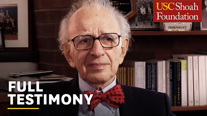 Jewish Survivor Full Testimony Eric Kandel | USC S...