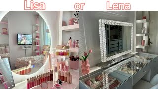 Lisa Or Lena Decorate Your Roomhousedesksetupwould U Ratherchoose One