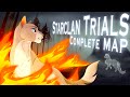 Starclan trials complete warrior cats au map