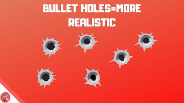 How to Make Easily Realistic Bullet Holes in 3:05 minutes
