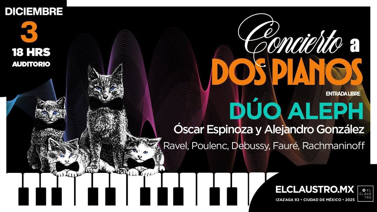 Concierto a Dos Pianos. Dúo Aleph