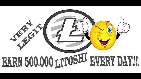 EARN 500000 LITOSHI ON LITECOIN (LTC) FAUCET EVERYDAY