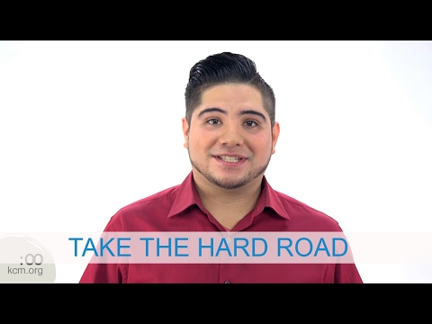 Ministry Minute: Take the Hard Road
