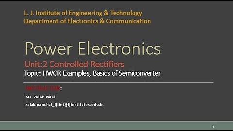 SESSION 08 POWER ELECTRONICS SEM 5 EC 10 JULY
