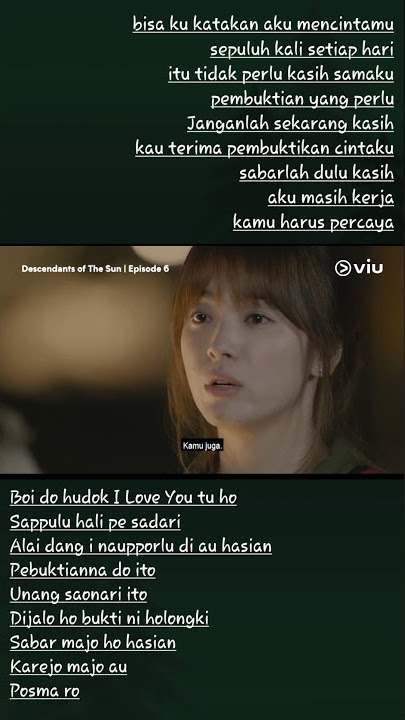 BUKTI NI CINTA - BATAK