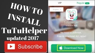 how to install TuTuHelper ios 9/10 | install tweaked apps | get paid apps and games for free