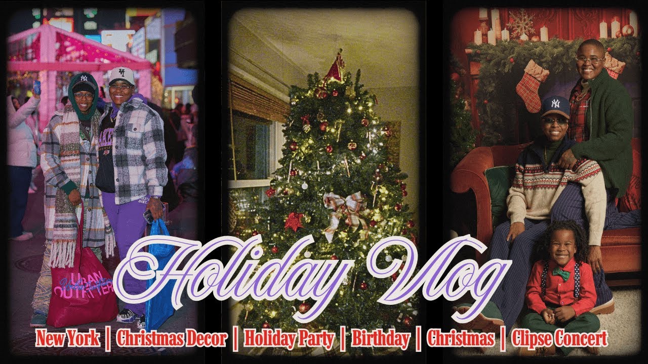 A Very Busy Holiday Vlog 🎄 | NYC, My Birthday, ClutchNloc Holiday Party, Christmas & Life Lately