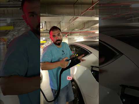 Tesla şarj cihazın takılı kalırsa bunu yap 👀