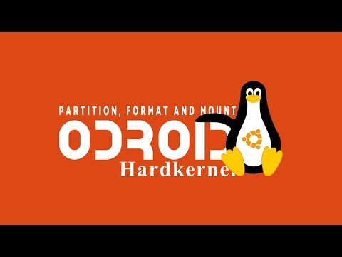 UBUNTU | ODROID XU4 How to Partition, Format and Mount Hard Drive on Reboot