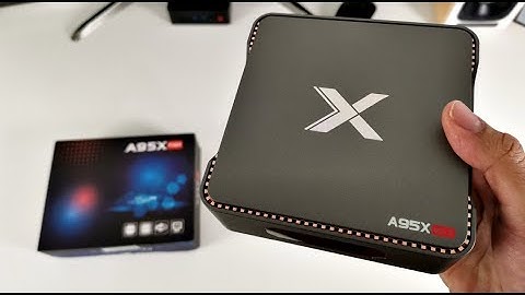 Indrukwekkende A95X MAX - Android Oreo TV Box - 4+64GB / HDD Caddy