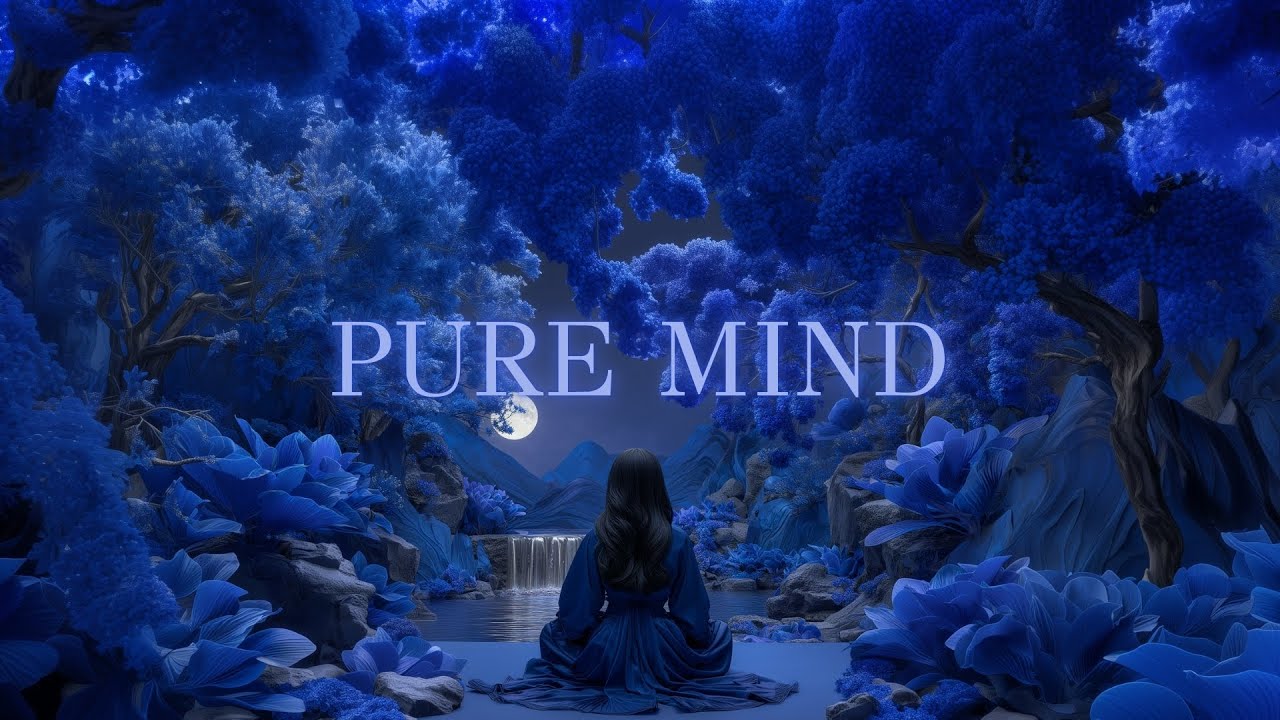 💙Throat Chakra 741Hz  | Pure Frequency with Waterfall & Birds | Cleanse Negativity & Awaken Inner