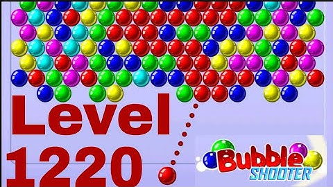 Bubble shooter game level 1220 winnn @yara gamer248