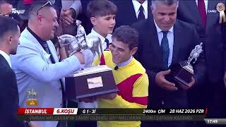 🏆 100. Gazi Koşusu Kupa Töreni 🐎