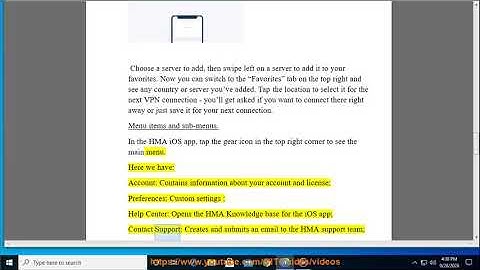 Use HMA VPN App on iPhone/iPad/iPod (2020 Update)