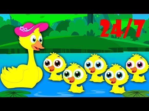 LIVE | Wheels On The Bus + More Nursery Rhymes | Kids Songs | Spongebob and Minion | dkTV
