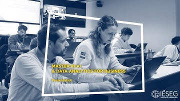 Master in AI & Data Analytics for Business @ieseg