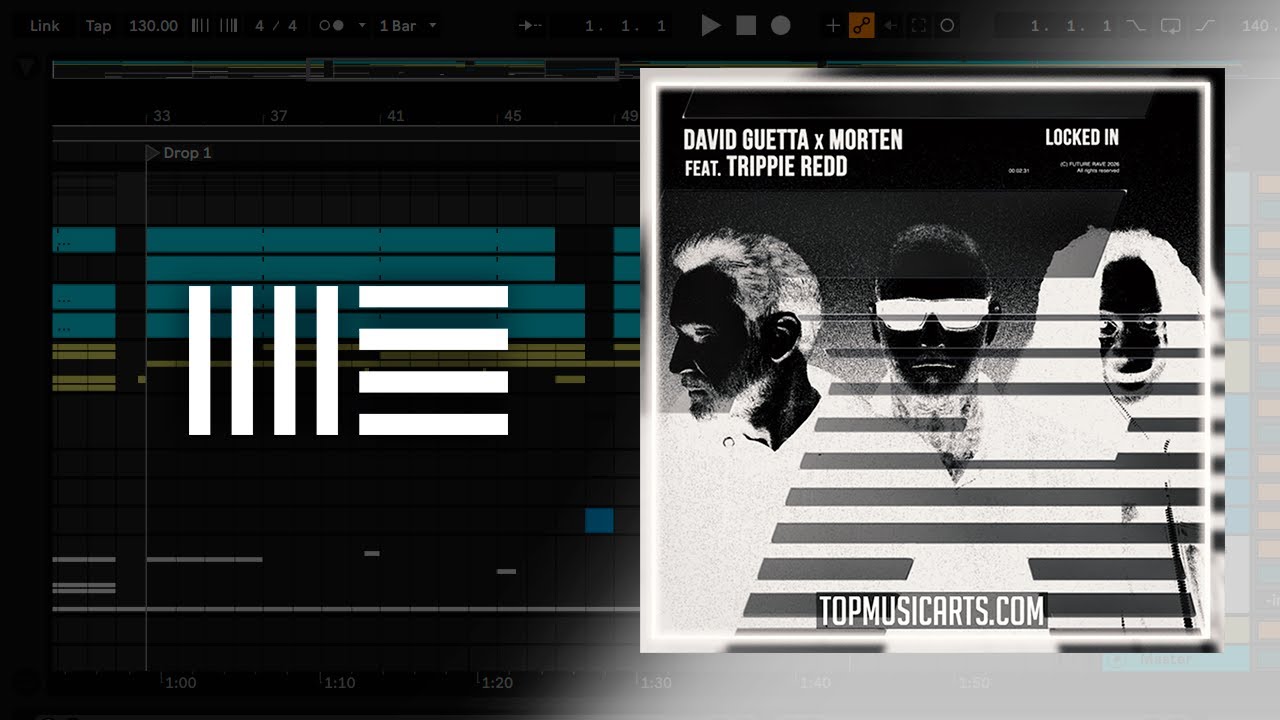 David Guetta, MORTEN - Locked In (feat. Trippie Redd) (Ableton Remake)