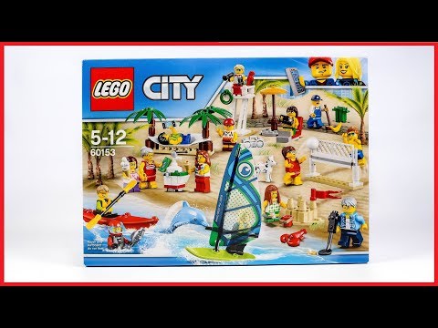 LEGO CITY 60153 People Pack Fun At The Beach Speed Build Review