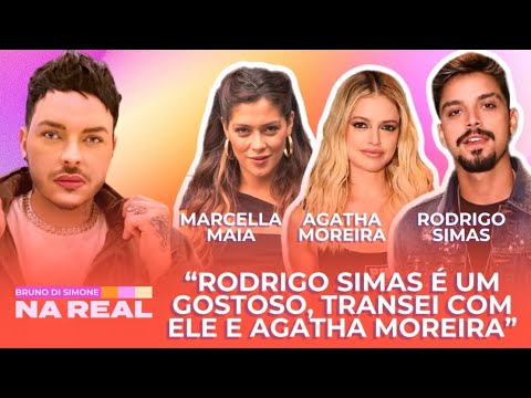 Atriz revela ter feito sexo com Rodrigo Simas e Agatha Moreira e expõe crise de ciúme