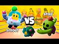 SPROUT VS SPIKE - QUEM GANHA?! OLIMPÍADAS DE BRAWLERS NO BRAWL STARS!!