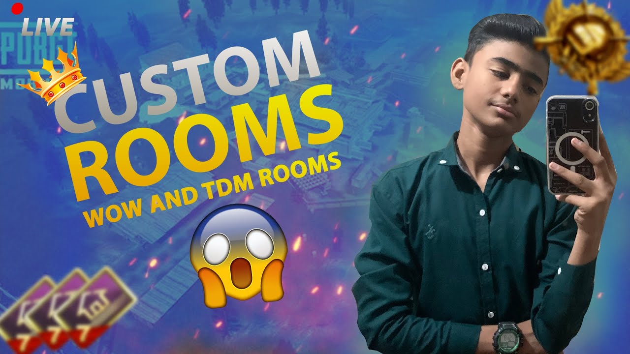 ROAD to 2k Subs RP GIVEAWAY AND CUSTOMS ROOMS PUBG MOBILE LIVE STREAM 🔴 | PubgMuhajir | #pubg #live