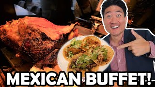 All You Can Eat PRIME RIB and TACOS at the Best MEXICAN BUFFET in LA!
