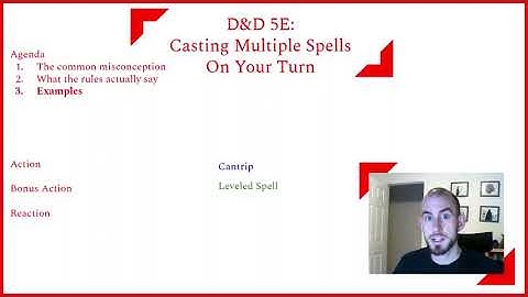 D&D 5E: Can you cast more than one leveled spell on a turn?