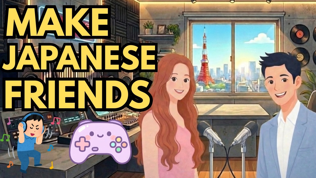 How to Make Friends in Japan (The Hobby Secret) 🇯🇵🤝 | Easy Japanese | Ep.12