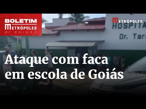 Urgente! Aluno entra em escola com f4ca e deixa dois fer1dos em Goiás | Boletim Metrópoles 2º