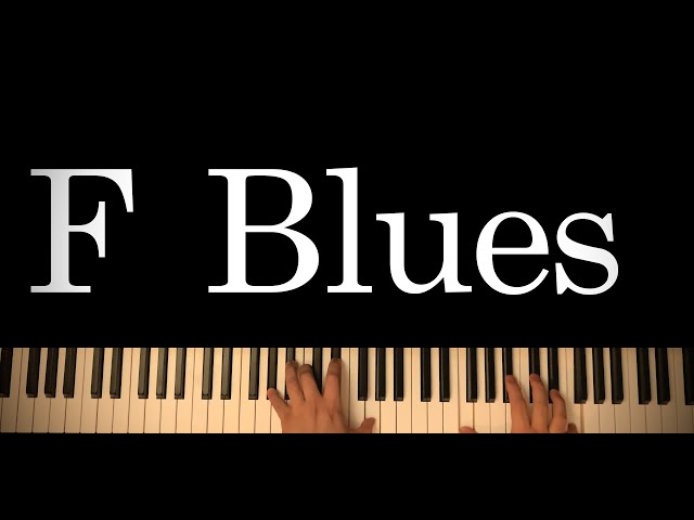 F Blues Jazz Piano Solo (+PDF) class=