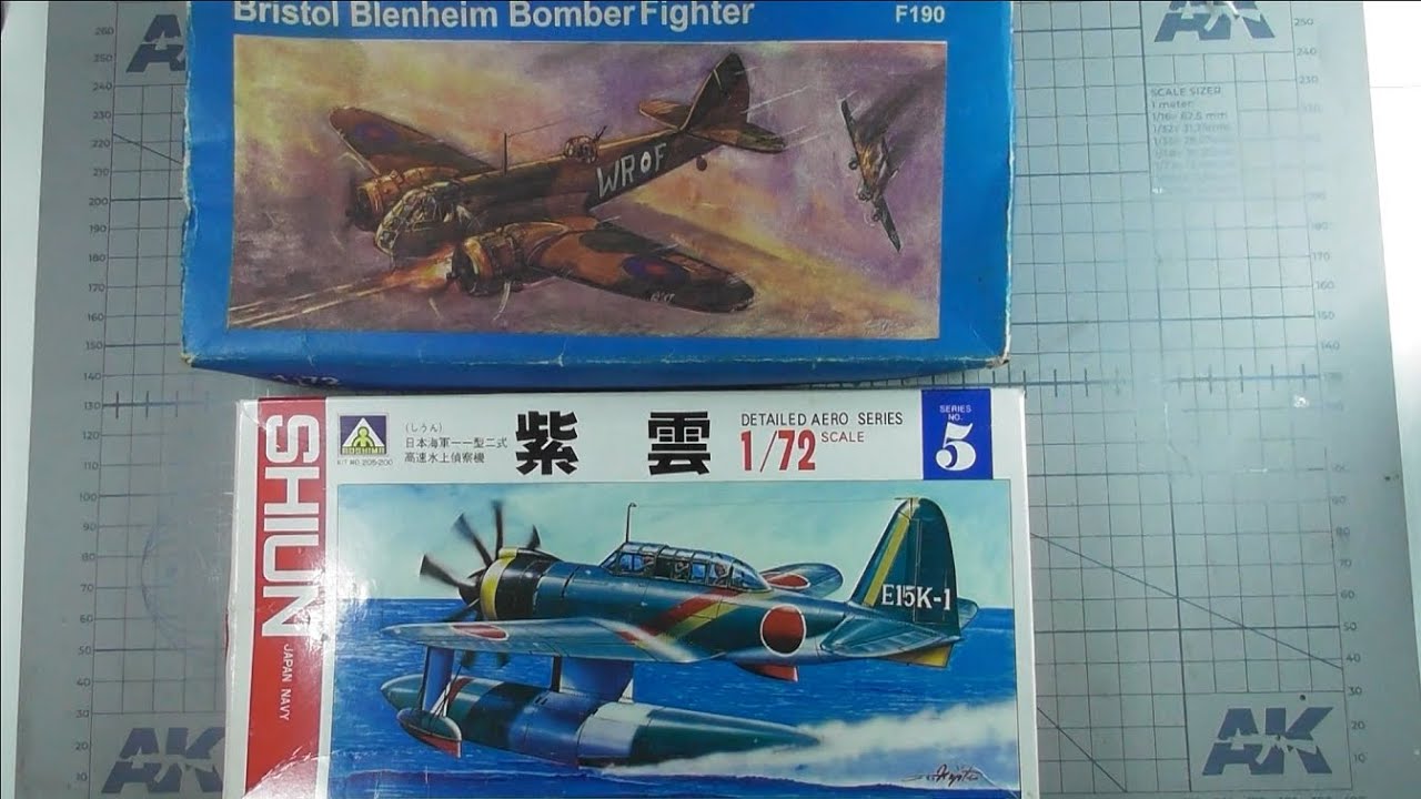 Bristol Blenheim I Triang (Frog) – Maquette Avion 1/72 Vintage, édition Française