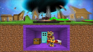 Minecraft Black Hole Apocalypse Disaster Village Mod  Build A Hidden Bunker  Minecraft Mods