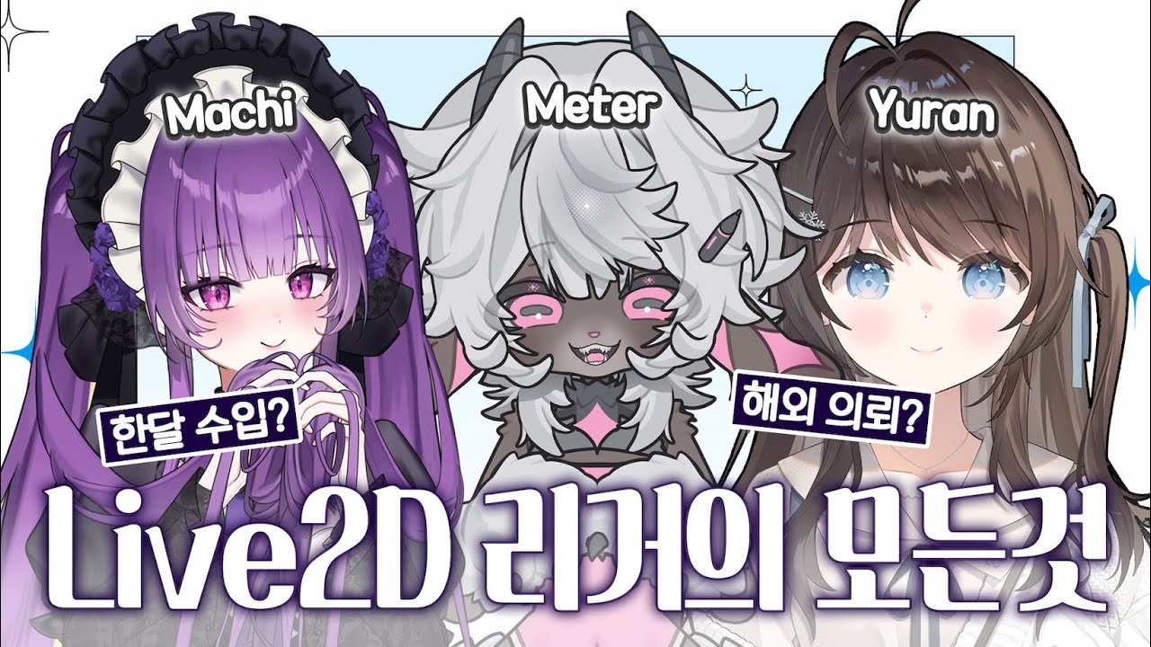 Live2D가 직업인 사람들 / Live2D 리거의 모든 것
