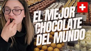 CHOCOLATE SUIZO COMO SE HACE? | Comiendo chocolates en Suiza | el mejor chocolate del mundo