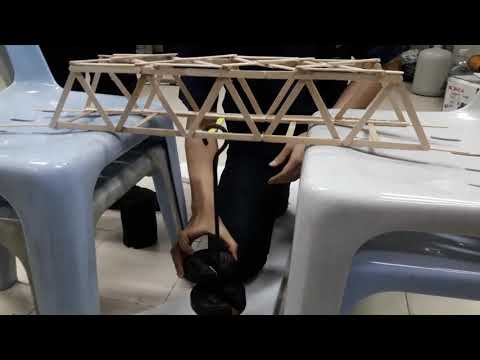วีดีโอ: วิธีทำสะพานจากแท่งไอศกรีม (พร้อมรูปภาพ)