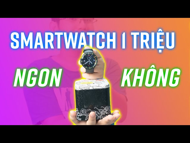 Smartwatch hơn 1 triệu, nghe gọi, xem Youtube: Ticwatch S